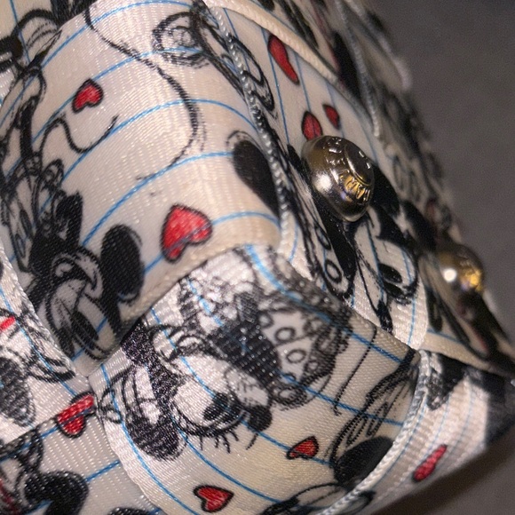 Disney Black and White Minnie Mouse Shoulder Bag - Picture 7 of 7